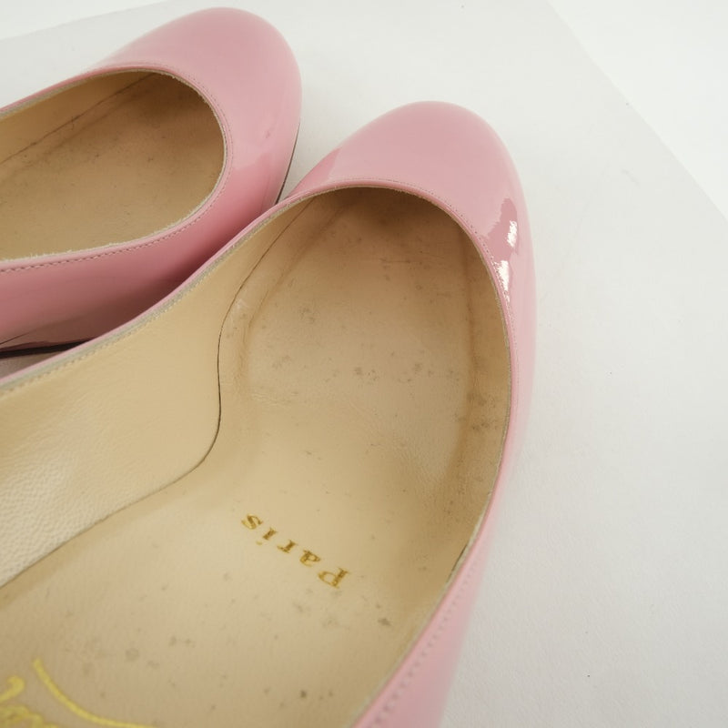 [Christian Louboutin] Christian Lubutan 
 High heel pumps 
 Patent Leather Pink High Heels Ladies