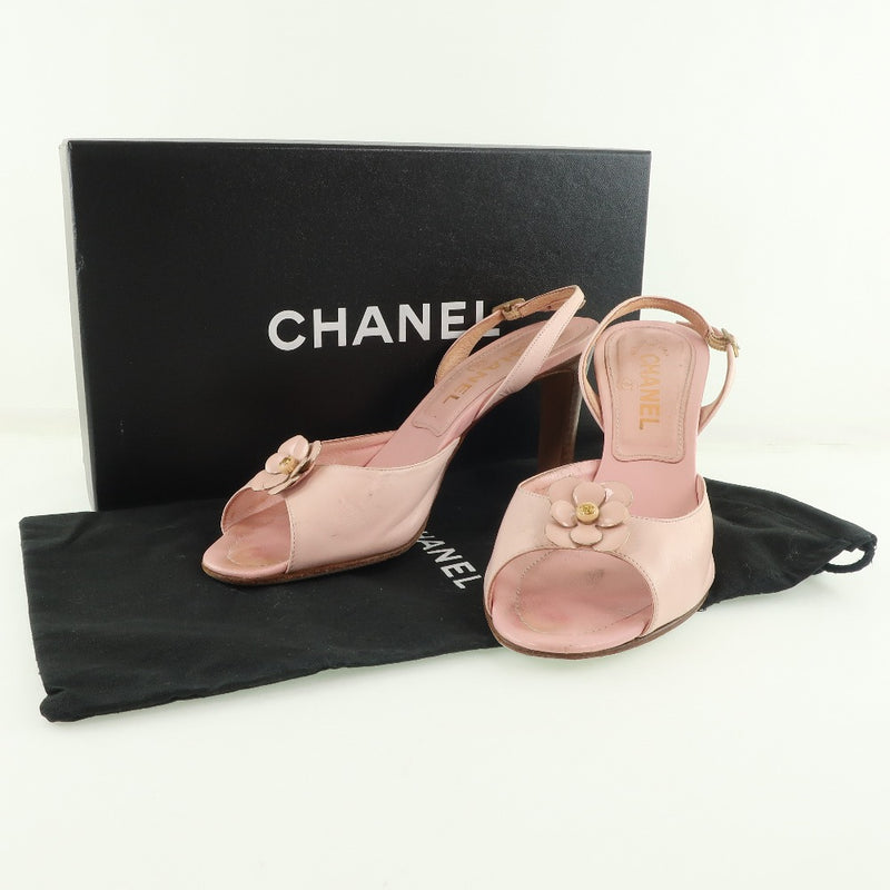 CHANEL】シャネル サンダル ミュール レザー ピンク Sandals レディース – KYOTO NISHIKINO