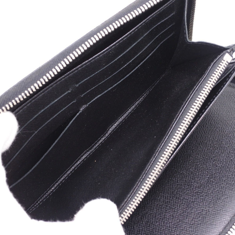 [Louis Vuitton] Louis Vuitton 
 Organizador zippy billetera larga 
 N63077 Dami Graphit Canvas Black CA4130 Grabado organizador Zippy Unisex A-Rank