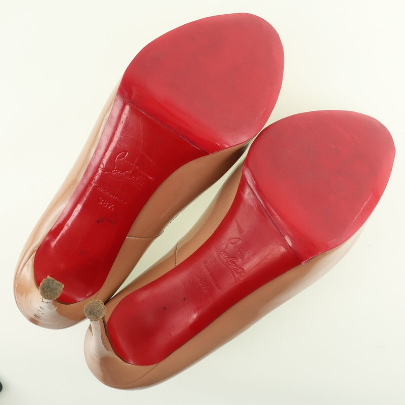 [Christian Louboutin]克里斯蒂安·卢布丹 
 泵 
 鞋跟搪瓷粉红色女士