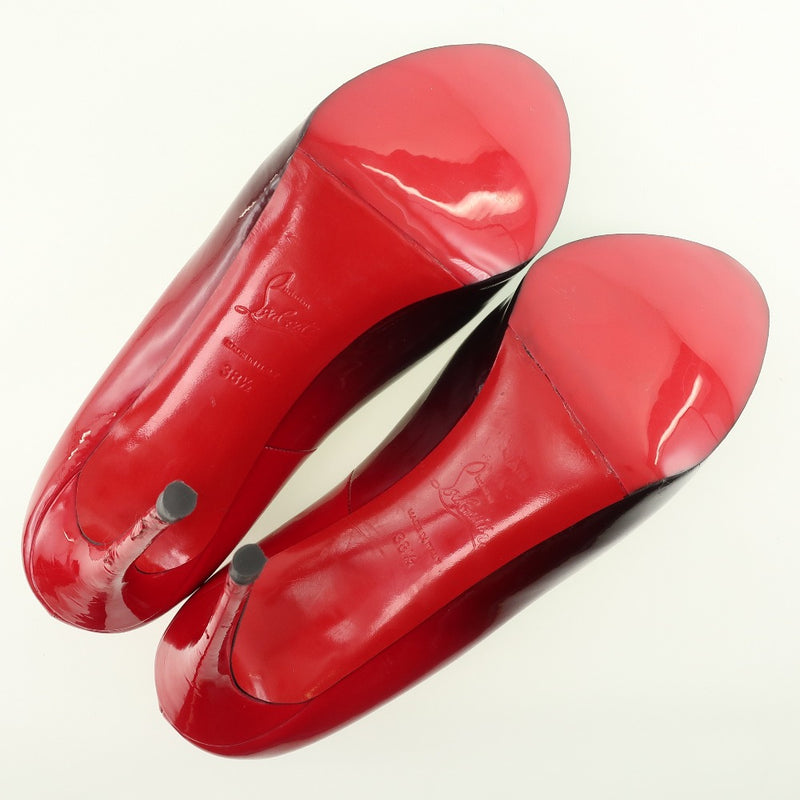 [Christian Louboutin] Christian Lubutan 
 pumps 
 Heel enamel red/wine red ladies
