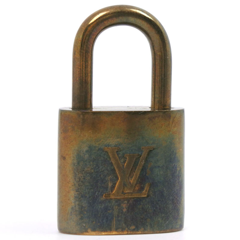 [Louis Vuitton]路易威登 
 Padrock＆Keycadena 
 黄铜挂锁和钥匙男女