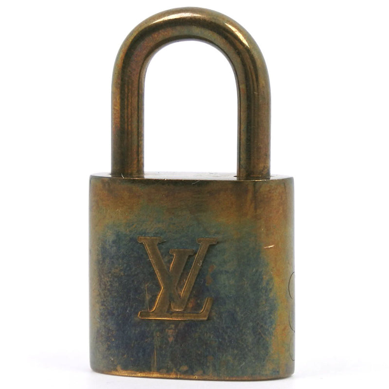 [Louis Vuitton]路易威登 
 Padrock＆Keycadena 
 黄铜挂锁和钥匙男女