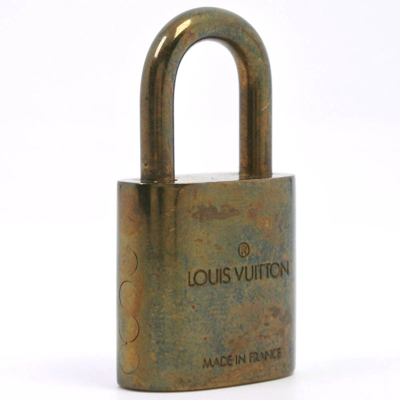 【LOUIS VUITTON】ルイ・ヴィトン
 パドロック＆キー カデナ
 真鍮 Padlock & key ユニセックス