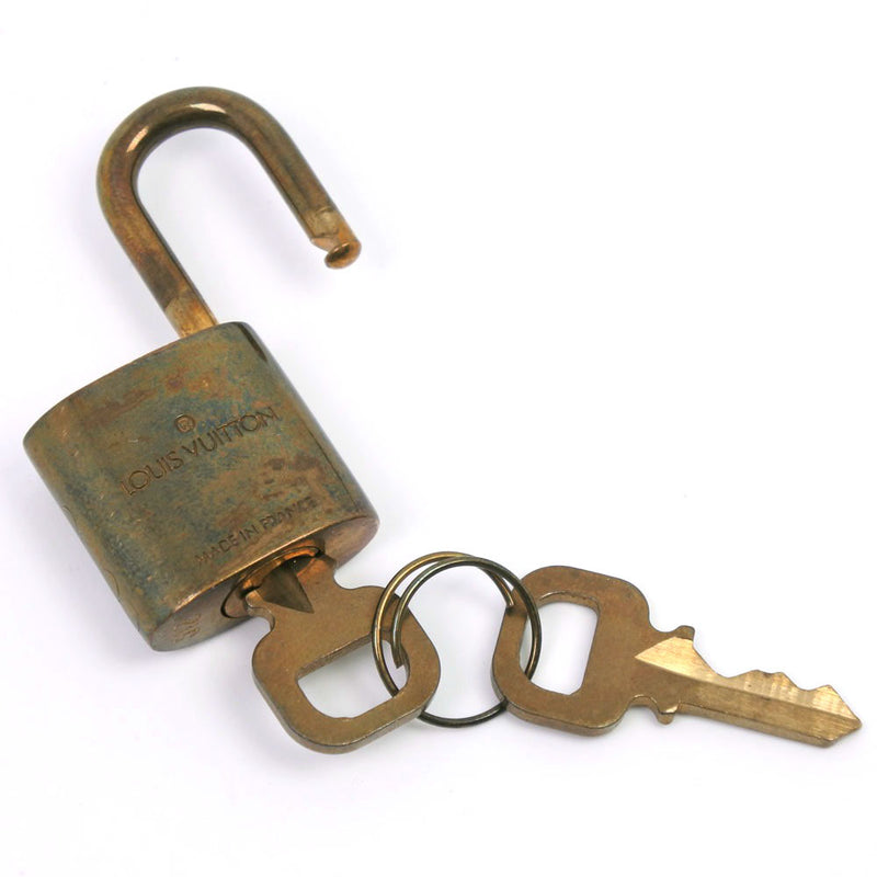 [루이비통] 루이비통 
 Padrock & KeyCadena 
 놋쇠 자물쇠 및 키 유니에 - 렉스