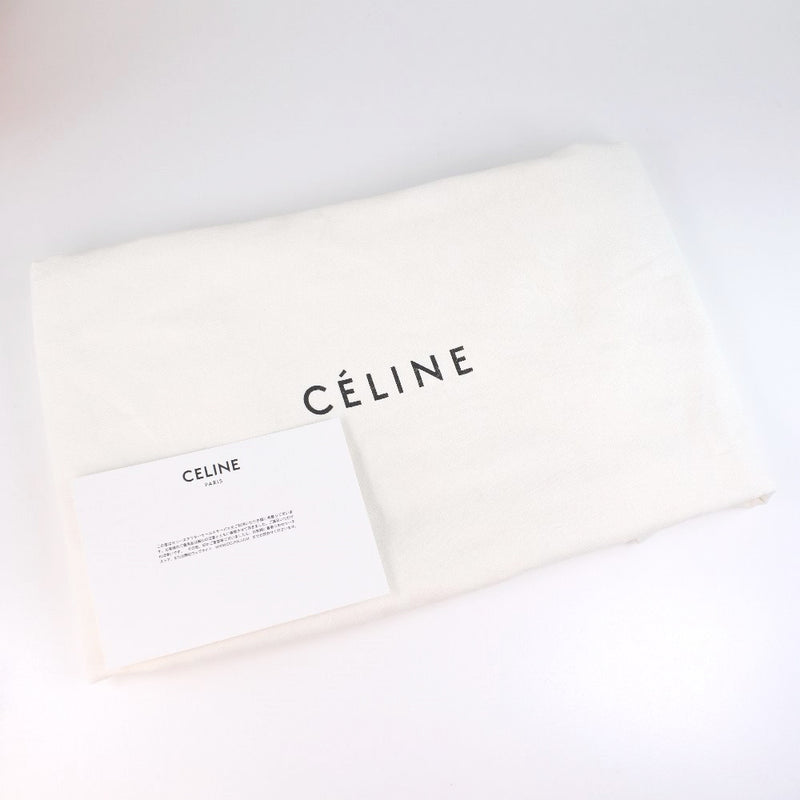 [Celine] Celine 
 Traps handbag 
 2way bag calf x suede black turn lock TRAPEZE Ladies A rank