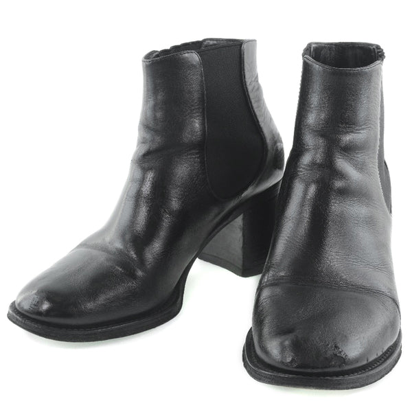 [CHANEL] Chanel 
 Short boots 
 G33353 Calf Black SHORT BOOTS Ladies
