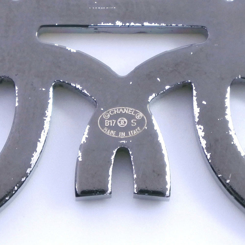 [샤넬] 샤넬 스트랩 목걸이 라인 스톤 블랙 B17S는 약. 54.5G 스트랩 여성