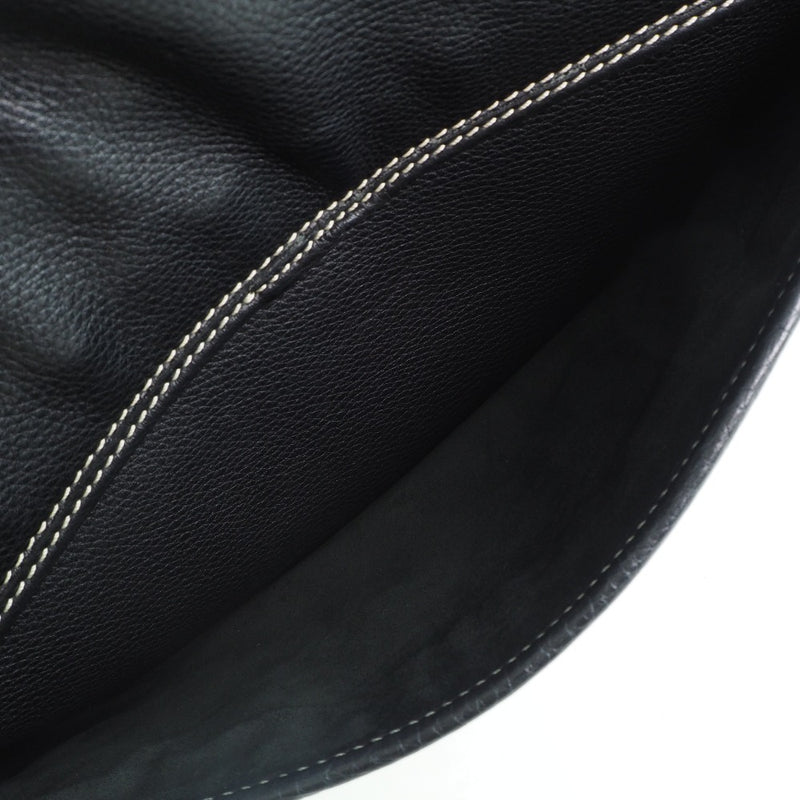 [Celine] Celine 
 Shoulder bag 
 Calf black diagonal snap button ladies