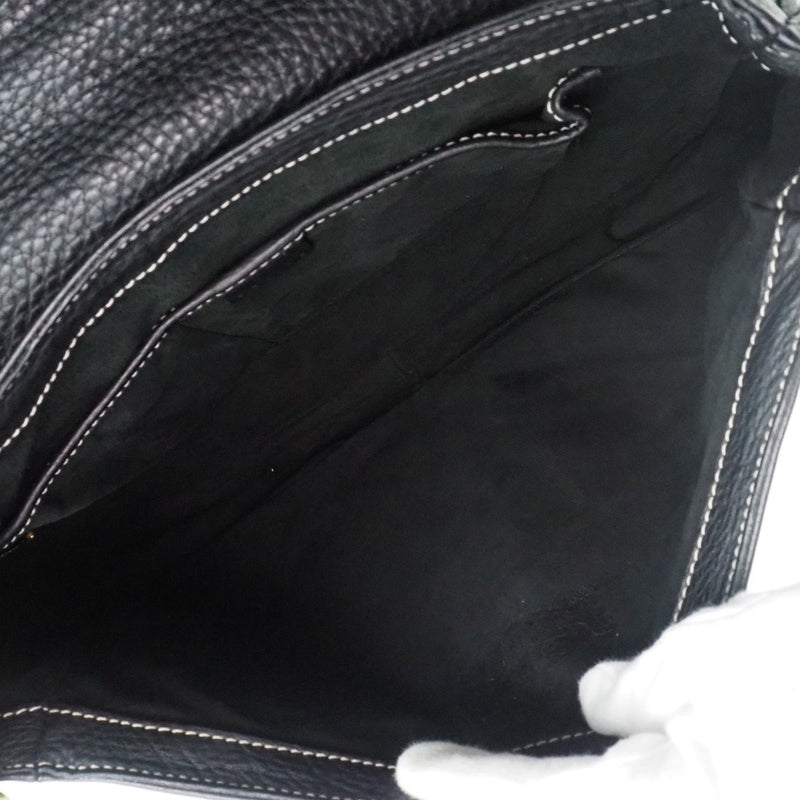 [셀린] 셀린 
 어깨에 매는 가방 
 송아지 검은 대각선 스냅 버튼 숙녀