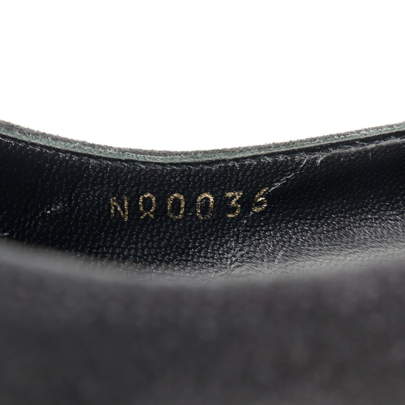 [Louis Vuitton] Louis Vuitton 
 bombas 
 Cinta NQ0036 Swedo Black Ladies