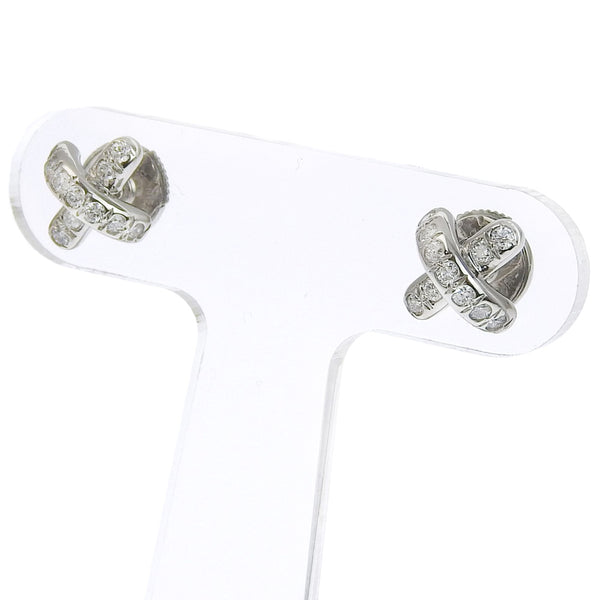 [티파니앤코]TIFFANY&Co. 크로스 스티치 귀걸이