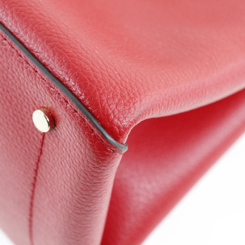 [凯特·铲子]凯特·斯皮德 
 中型萨奇手提袋 
 EVA WKRU5696皮革红色开放中型萨奇女士A+等级