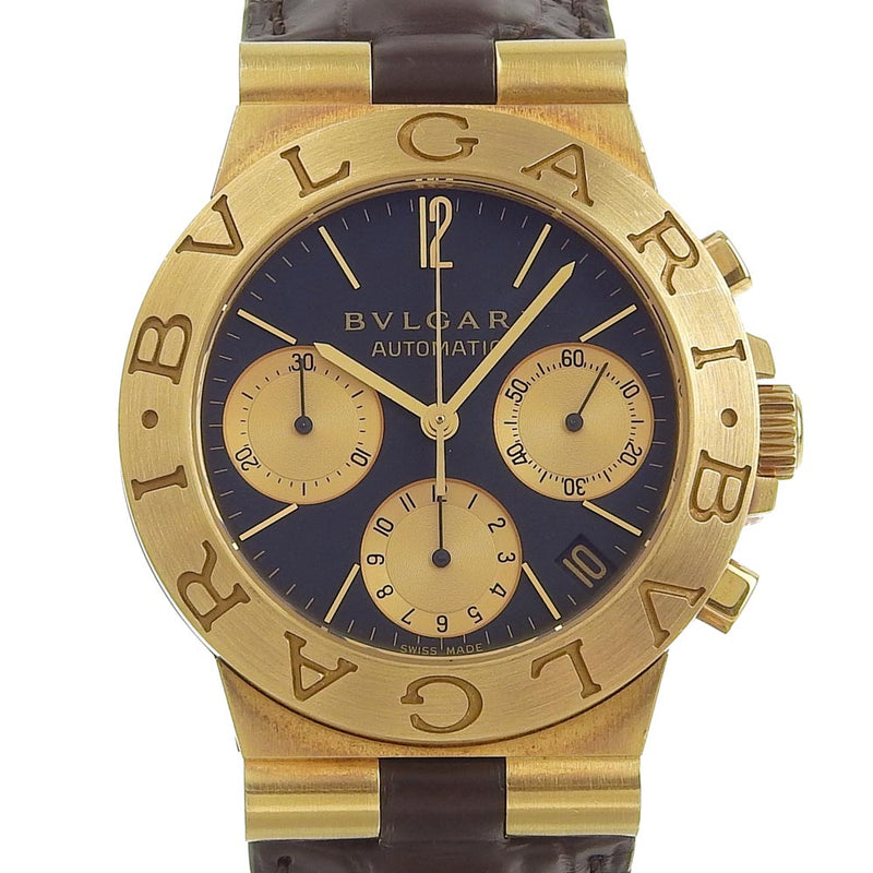 [BVLGARI] Montre Bvlgari Diagono 
 CH35G à remontage automatique