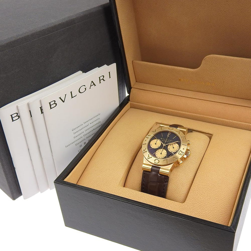 [BVLGARI] Montre Bvlgari Diagono 
 CH35G à remontage automatique