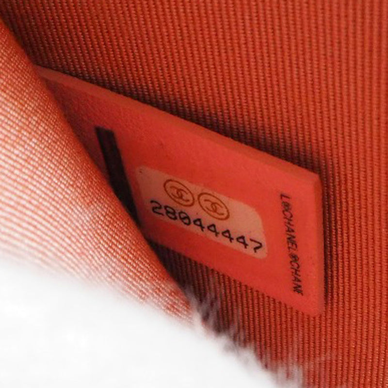 [香奈儿]香奈儿 
 链肩袋 
 男孩频道可可标记AS0130 Tweed X Ram皮肤粉红色对角线链连锁店女士A+等级