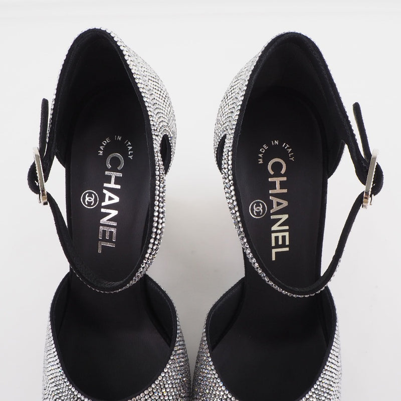 [CHANEL] Chanel 
 pumps 
 Wedding Sole Coco Mark 2021AW G37869 X56198 K2984 Leather Black Ladies S Rank