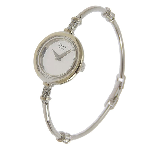 【Chopard】ショパール
 腕時計
 ラウンド G30171 K18ホワイトゴールド×ダイヤモンド シルバー 手巻き シルバー文字盤 レディース