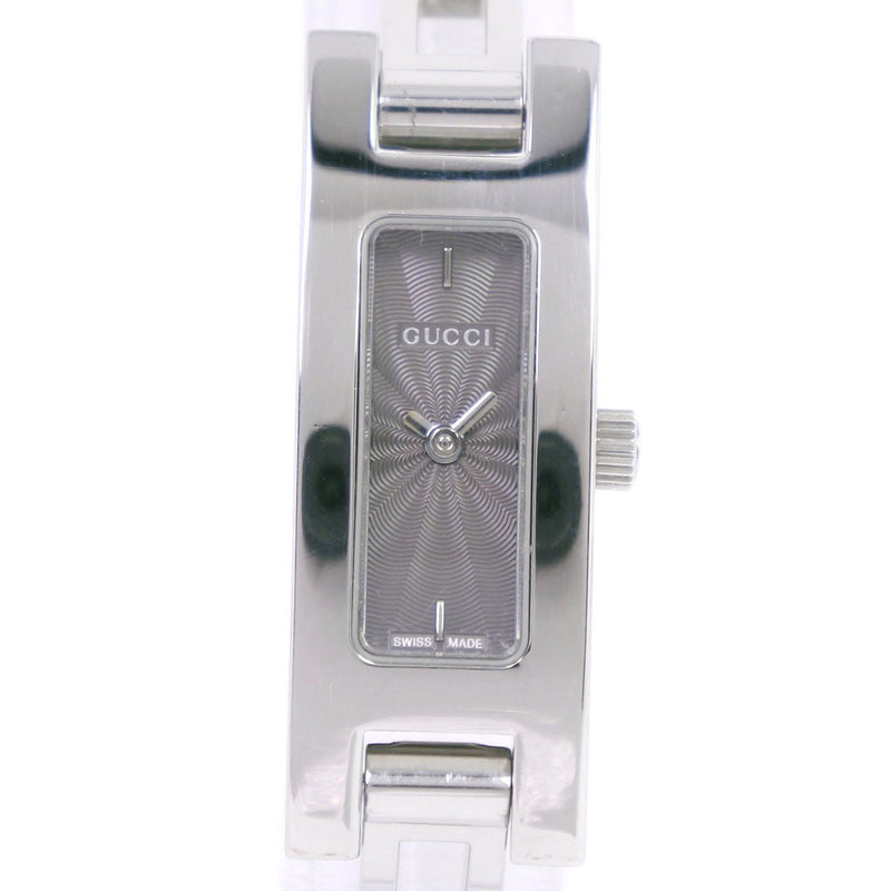 GUCCI] Gucci 3900L watch Stainless Steel Quartz Ladies Gray Dial