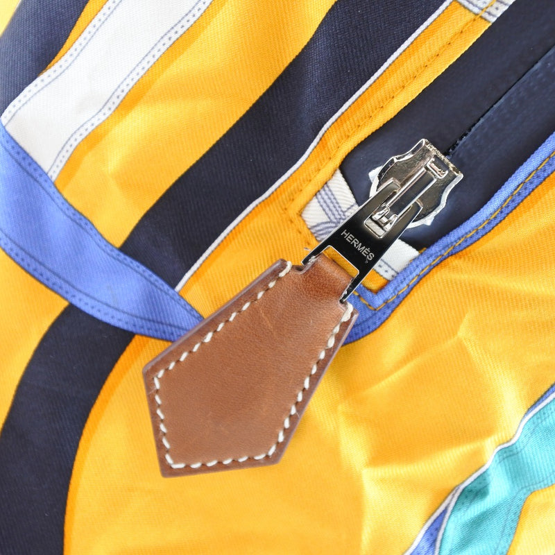 [HERMES] Hermes 
 Air silk backpack backpack daypack 
 071922CK Silk x Canvas AIR SILK BACKPACK Unisex A Rank
