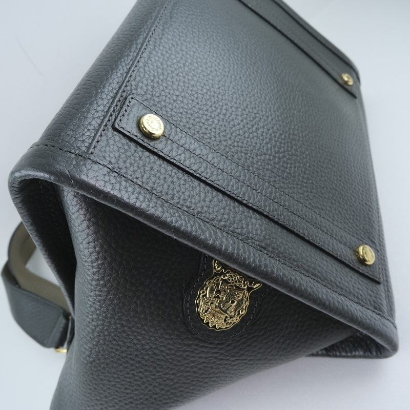 [ADMJ Accessova] Eedie Am Jay 
 Bag handbag 
 Leather Gray Bag Ladies A-Rank