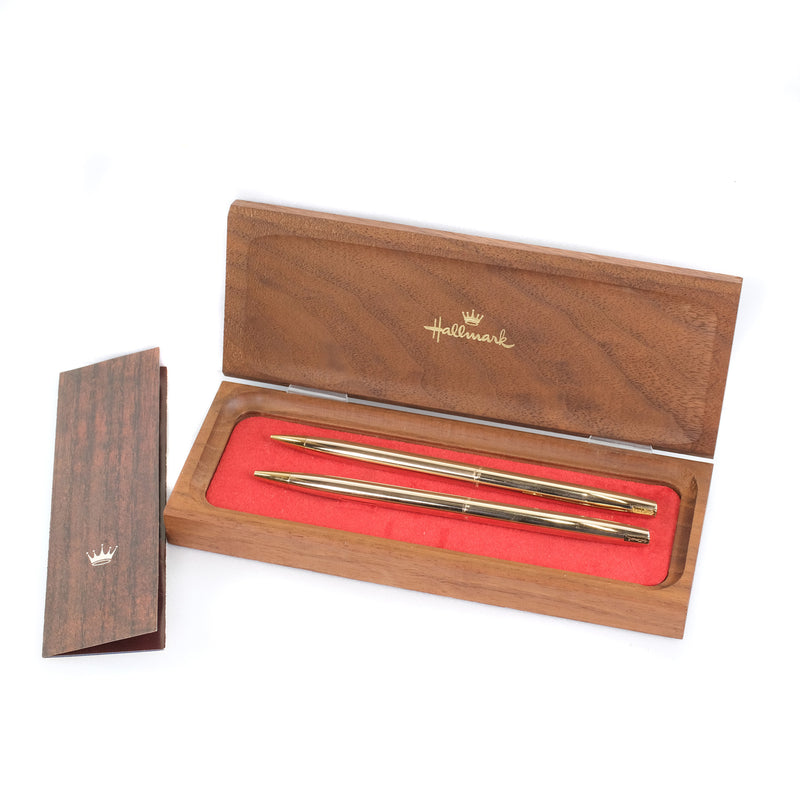 [Hallmark] Ballpoint pen & mechanical pencil set of 2 ballpoint pen