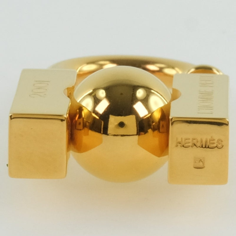 [HERMES] Hermes 
 Cadena in search of the beauty of the unknown earth 
 2001 l´homme Peut gold plating in search of the unknown Beauty of the Earth Unisex A+Rank