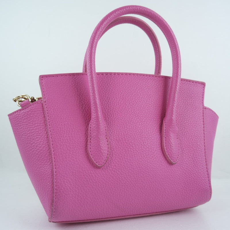 [Samantha Thavasa] Samantha Thavasa 
 2way shoulder handbag 
 Calf Salmon Pink 2WAYSHOULDER Ladies A Rank
