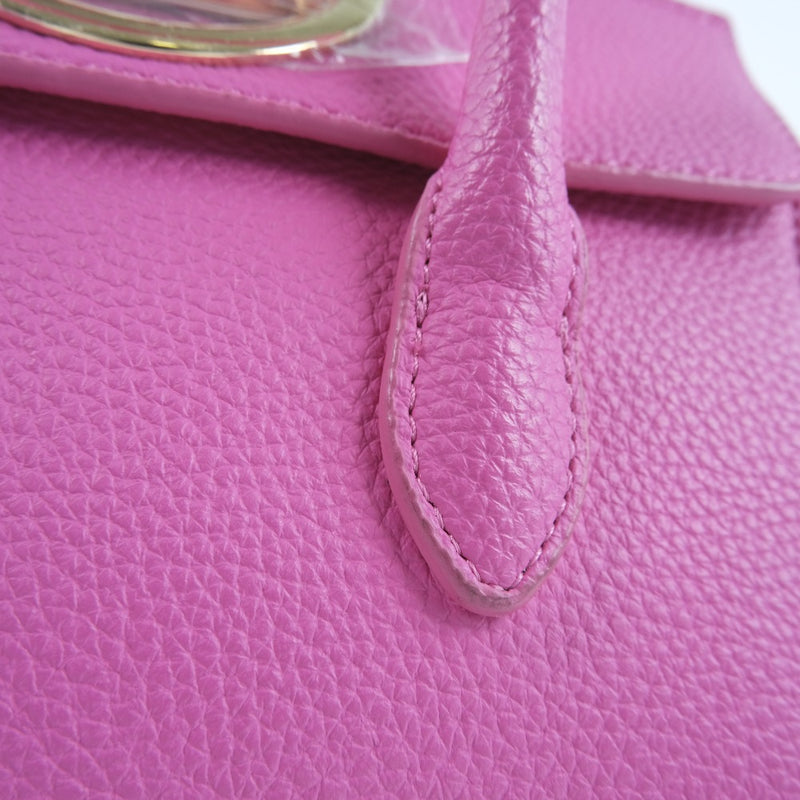 [Samantha Thavasa] Samantha Thavasa 
 2way shoulder handbag 
 Calf Salmon Pink 2WAYSHOULDER Ladies A Rank