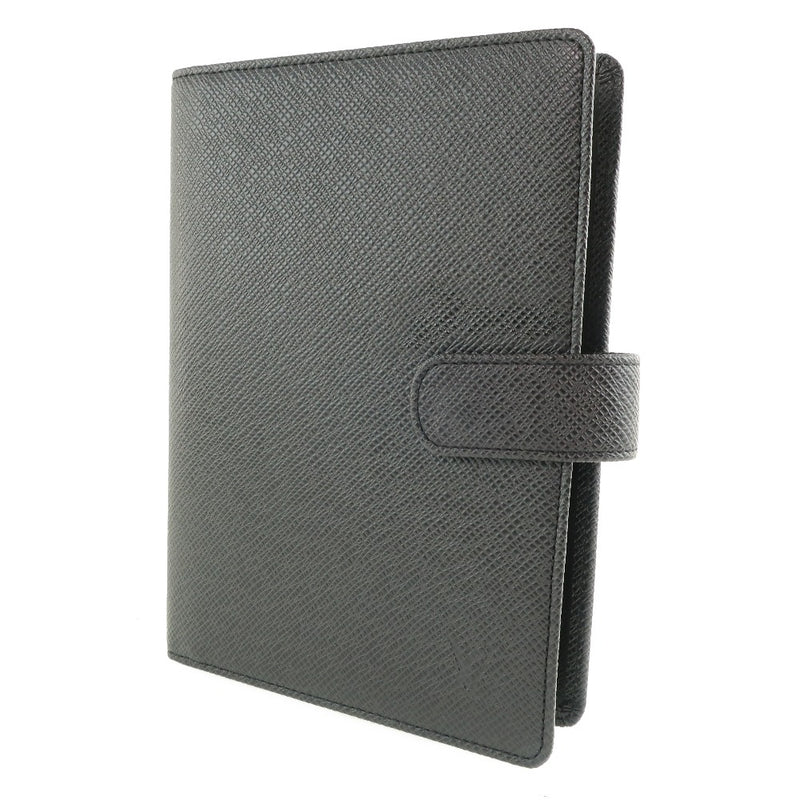 [Louis Vuitton] Louis Vuitton 
 Agenda MM notebook cover 
 R20423 Tiga Aldoise Black SP0064 Stamp Snap button AGENDA MM Unisex A+Rank