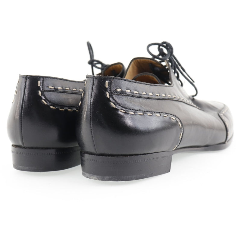 [HERMES] Hermes 
 Lace -up loafer 
 Stitch Calf Black Lace UP Ladies A Rank