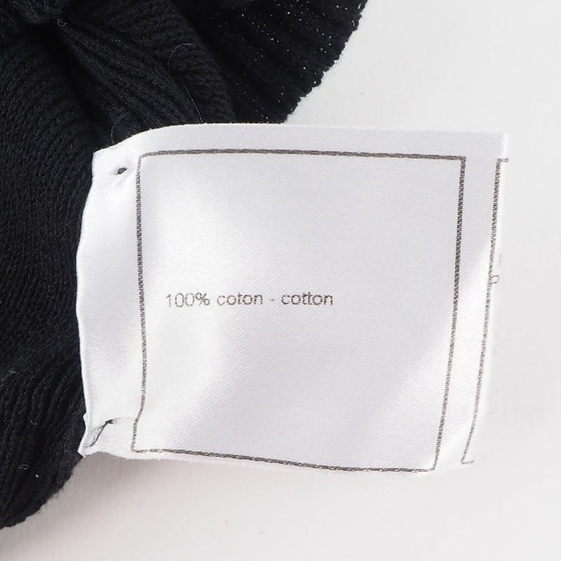 [Chanel] Chanel 
 Camiseta sin mangas de punto de verano 
 P25213 Damas de punto de verano negros de algodón un rango