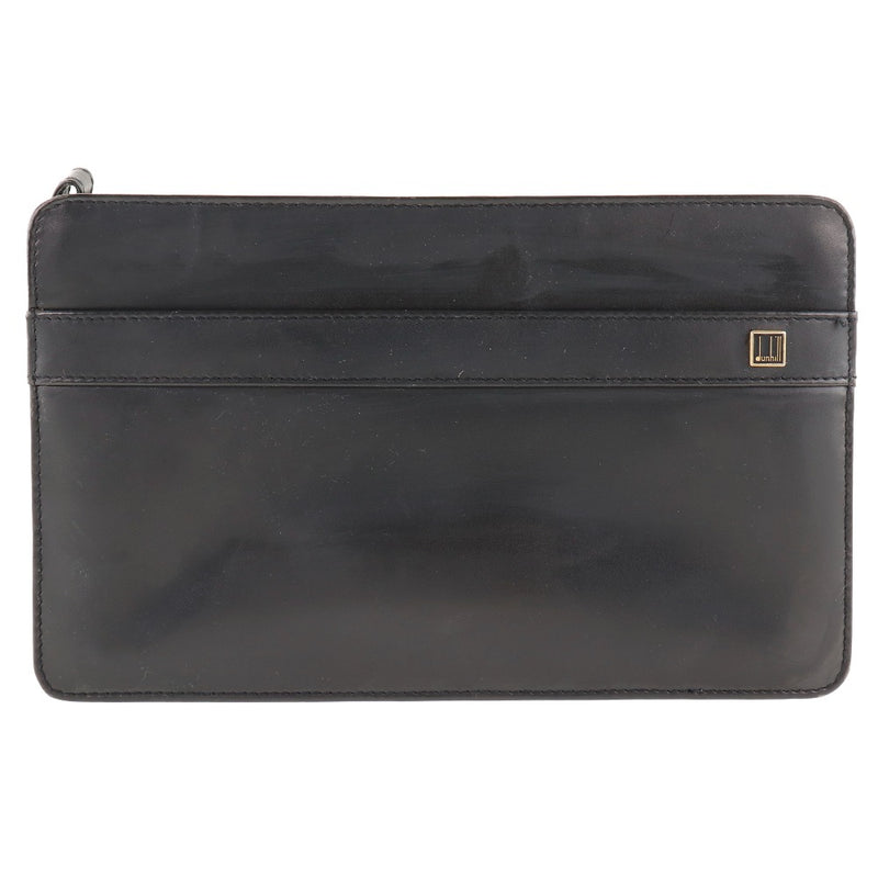 [Dunhill] Dunhill 
 Second bag 
 Calf Black Fastener Men's