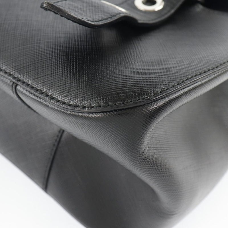 [Salvatore Ferragamo] Salvatore Ferragamo 
 Handbag 
 AB-215322 Leather Black Flap Ladies A-Rank