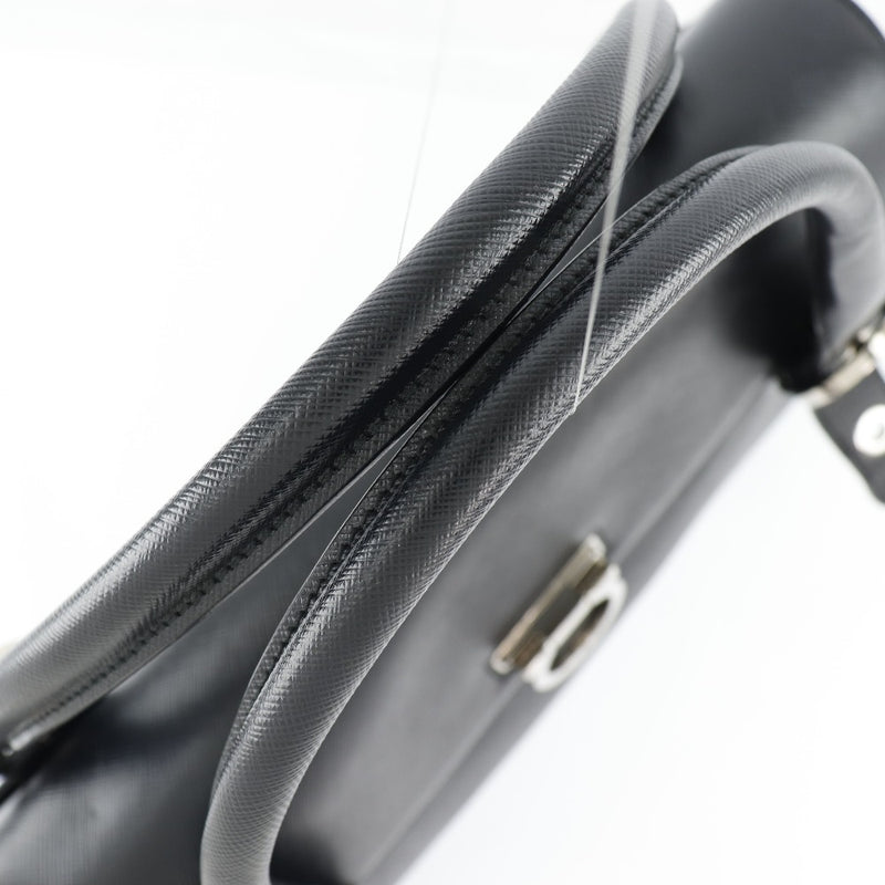 [Salvatore Ferragamo] Salvatore Ferragamo 
 Handbag 
 AB-215322 Leather Black Flap Ladies A-Rank