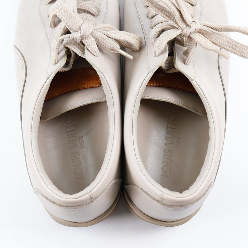 [Louis Vuitton]路易威登 
 低速运动鞋 
 小牛米色BA1020刻有低剪女士