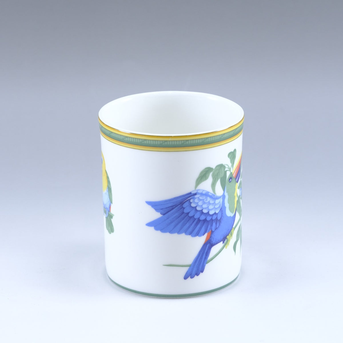 HERMES] Hermes TOUCANS mug x 1 tableware Porcelain unisex