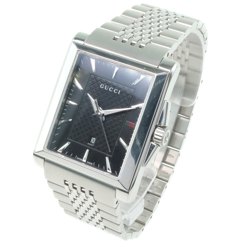 GUCCI] Gucci G Timeless 138.4 Watch Stainless Steel Quartz Men