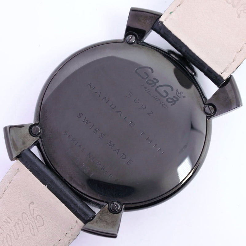 【Gaga Milano】ガガ・ミラノ MANUARE THIN 腕時計
 5092 クオーツ