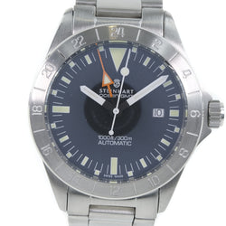 STEINHART] Stein heart Ocean GMT 300m Watch Stainless steel silver