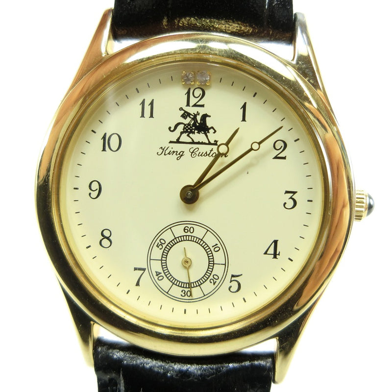 超美品・エルヴェンス　金無垢　18金ゴールド腕時計　刻印入750 ELVENCE 超美品・エルヴェンス 金無垢 18金ゴールド腕時計 刻印入750