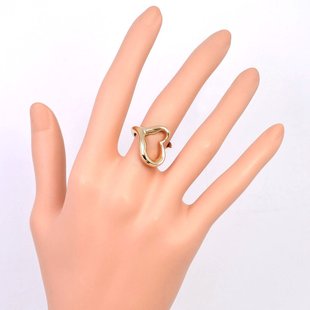 TIFFANY&Co.】ティファニー オープンハート リング・指輪 8号