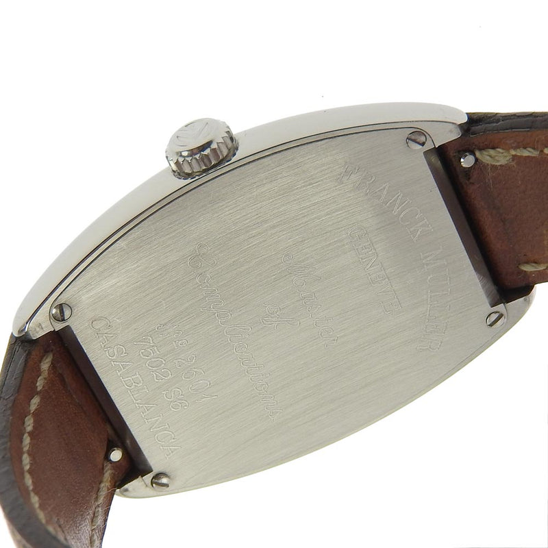 【FRANCK MULLER】フランクミュラー カサブランカ 腕時計
 7502S6 手巻き