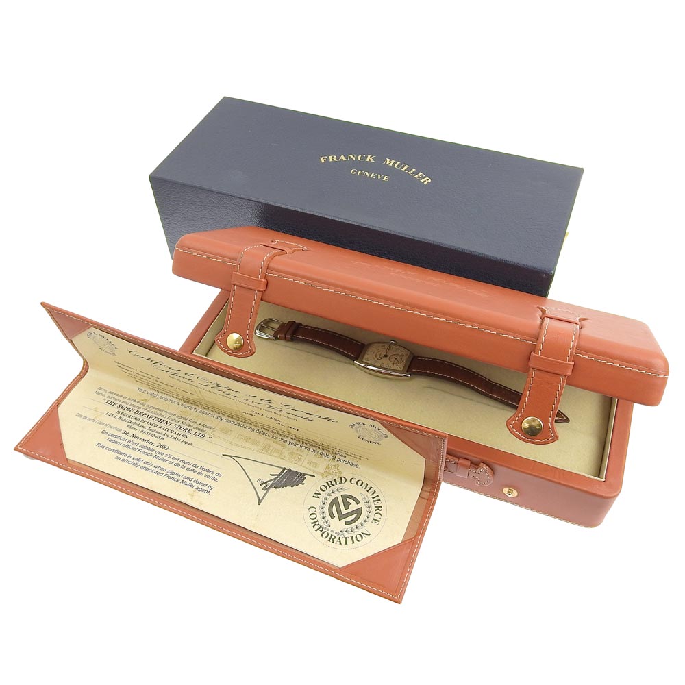 FRANCK MULLER】フランクミュラー カサブランカ 腕時計 7502S6 手巻き