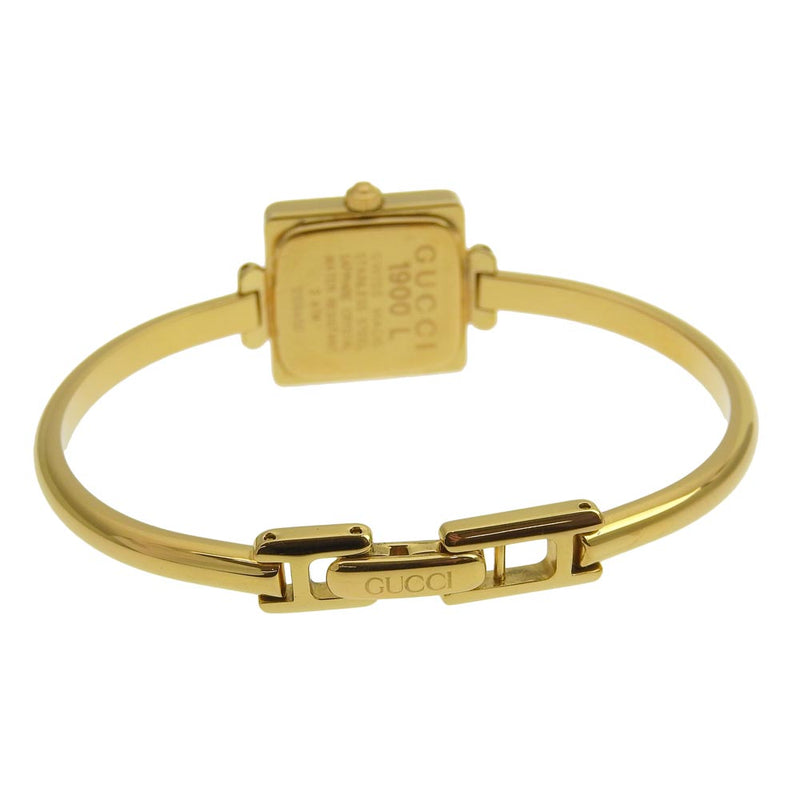 GUCCI　グッチ　1900L　ゴールド　クォーツ　レディース　腕時計 GUCCI] Gucci watch 1900L Quartz – NISHIKINO VINTAGE KYOTO