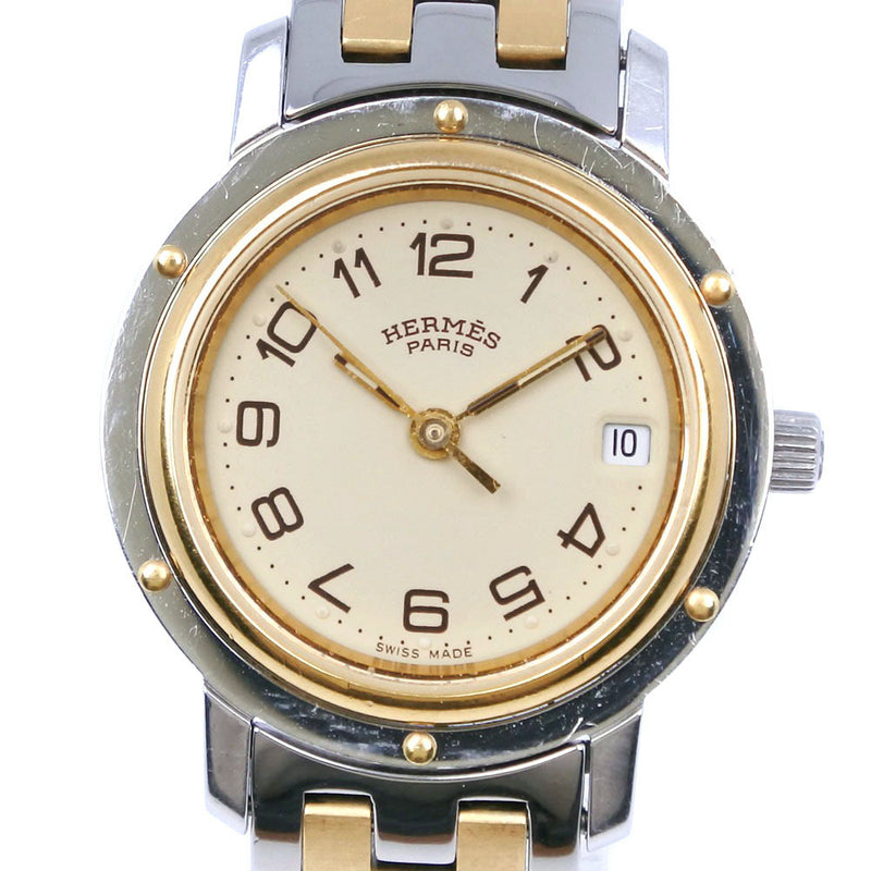 HERMES】エルメス クリッパー 腕時計 CL3.240 クオーツ – NISHIKINO