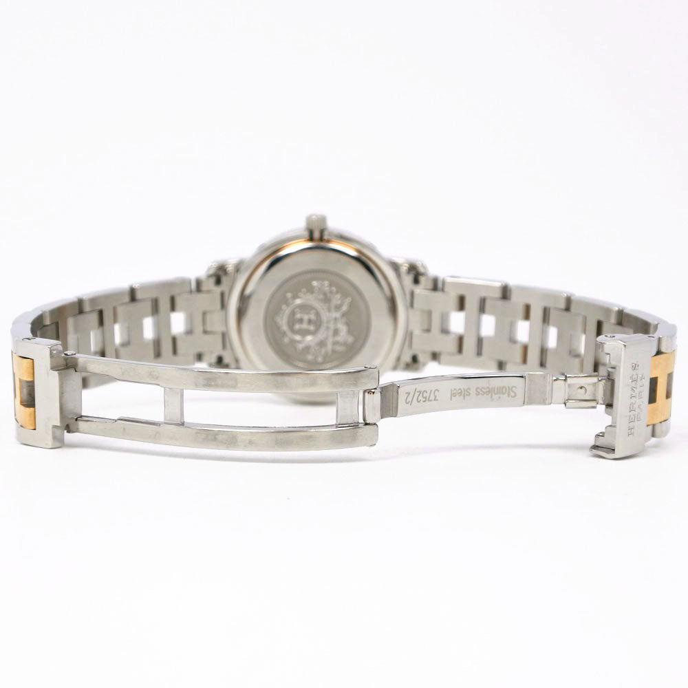 エルメス 腕時計 クリッパー CL3.240 HERMES エルメス CL3.240 クリッパー 腕時計 ステンレススチール/SSxGP