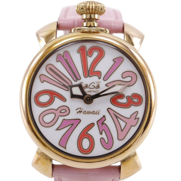 [Gaga Milano] Gaga Milano Manuare 40 Reloj 
 5012.wh.kala cuarzo