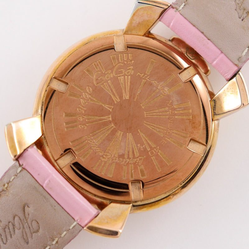 [Gaga Milano] Gaga Milano Manuare 40 Reloj 
 5012.wh.kala cuarzo