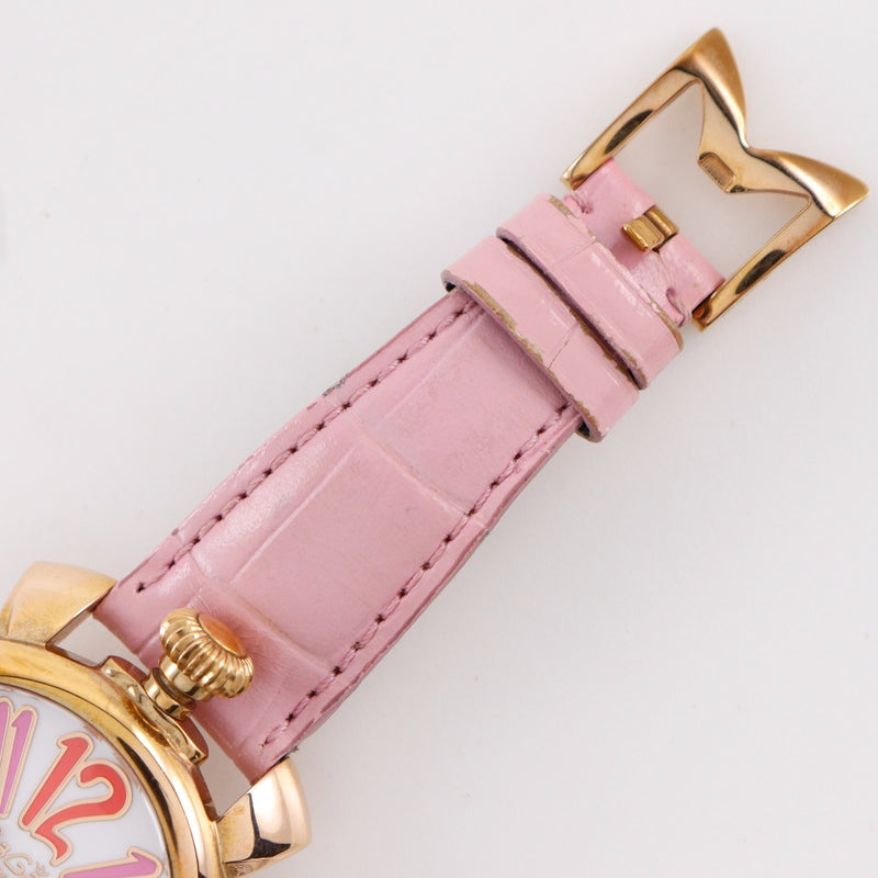 [Gaga Milano] Gaga Milano Manuare 40 Reloj 
 5012.wh.kala cuarzo